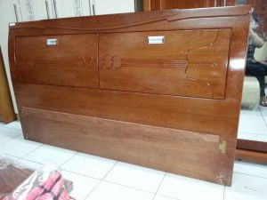 Giường gỗ xoan đào 1,8m - ĐL