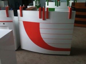 Quầy giao dịch MDF thẳng